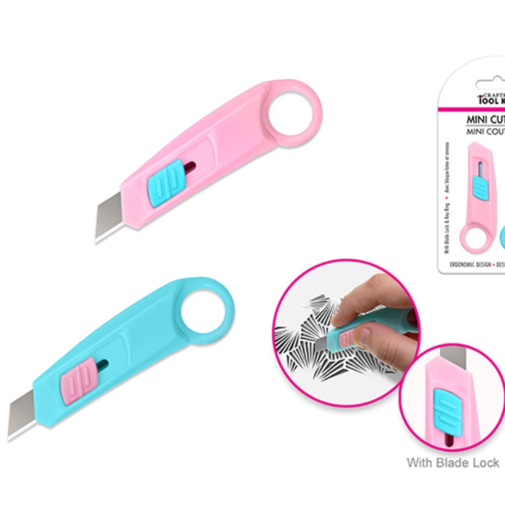 Mini Cutters x2 Locking w/Key Ring
